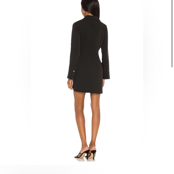 L'Academie Karolina Dress Black size M - Picture 3 of 5